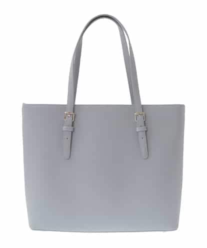 MK MICHEL KLEIN BAG(MK ミッシェルクラン バッグ) スリムスクエアトートバッグ ライトグレー/灰 フリーサイズ
