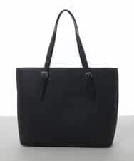 BKBGV12140 MK MICHEL KLEIN BAG(MK ミッシェルクラン バッグ) スリムスクエアトートバッグ ブラック