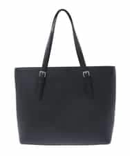 BKBGV12140 MK MICHEL KLEIN BAG(MK ミッシェルクラン バッグ) スリムスクエアトートバッグ ブラック