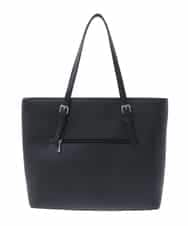 BKBGV12140 MK MICHEL KLEIN BAG(MK ミッシェルクラン バッグ) スリムスクエアトートバッグ ブラック