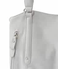 BKBGV26160 MK MICHEL KLEIN BAG(MK ミッシェルクラン バッグ) [2WAY]フロントタックギャザーアクセントバッグ ネイビー