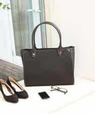 BKBTD29180 MK MICHEL KLEIN BAG(MK ミッシェルクラン バッグ) 【A4対応】スクエアトートバッグ ブラック
