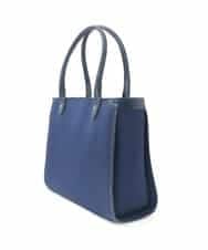 BKBTD29180 MK MICHEL KLEIN BAG(MK ミッシェルクラン バッグ) 【A4対応】スクエアトートバッグ ネイビー