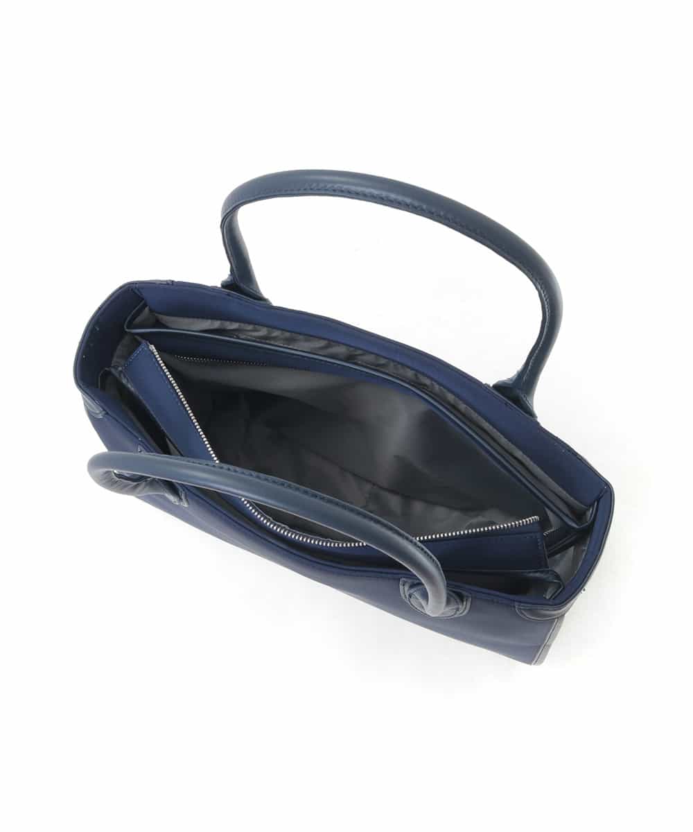 BKBTD29180 MK MICHEL KLEIN BAG(MK ミッシェルクラン バッグ) 【A4対応】スクエアトートバッグ ネイビー