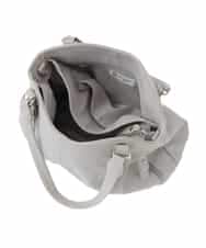 BKCAA04140 MK MICHEL KLEIN BAG(MK ミッシェルクラン バッグ) [2WAY]ベルトアクセントラウンドトートバッグ ピンク