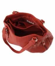 BKCAA04140 MK MICHEL KLEIN BAG(MK ミッシェルクラン バッグ) [2WAY]ベルトアクセントラウンドトートバッグ ピンク