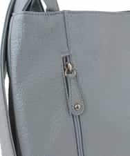 BKCAA26165 MK MICHEL KLEIN BAG(MK ミッシェルクラン バッグ) [2WAY/A4サイズ対応]パンチングデザイン変形トートバッグ ライトブルー