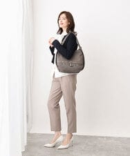 BKCAA28155 MK MICHEL KLEIN BAG(MK ミッシェルクラン バッグ) [2WAY/軽量]パンチングデザイン変形ミニトートバッグ ライトブルー