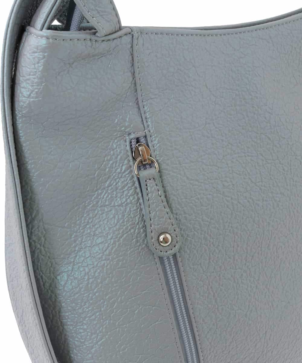 BKCAA28155 MK MICHEL KLEIN BAG(MK ミッシェルクラン バッグ) [2WAY/軽量]パンチングデザイン変形ミニトートバッグ ライトブルー