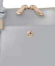 BKCAA83120 MK MICHEL KLEIN BAG(MK ミッシェルクラン バッグ) [軽量]型押しコクーンシルエットショルダーバッグ ブラック