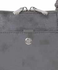 BKCAA83120 MK MICHEL KLEIN BAG(MK ミッシェルクラン バッグ) [軽量]型押しコクーンシルエットショルダーバッグ ブラック