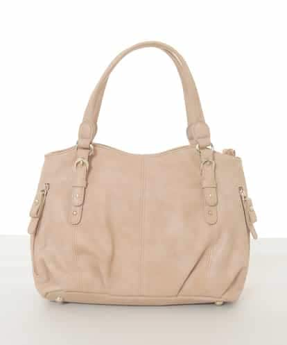 BKCAD04140 MK MICHEL KLEIN BAG [2WAY]シャイニーカラータックデザイントートバッグ