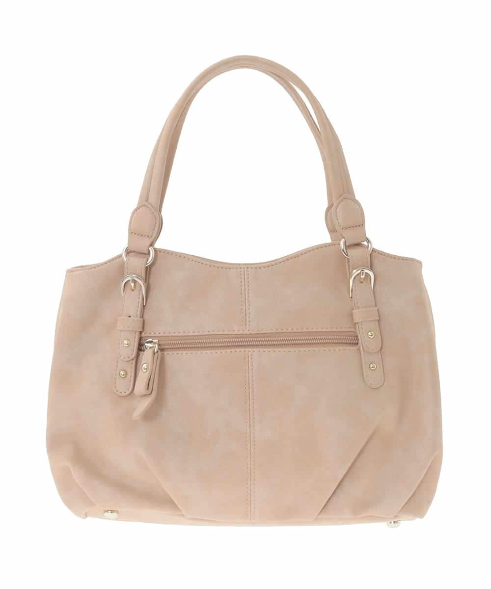BKCAD04140 MK MICHEL KLEIN BAG(MK ミッシェルクラン バッグ) [2WAY]シャイニーカラータックデザイントートバッグ ベージュ