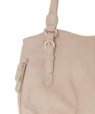 BKCAD04140 MK MICHEL KLEIN BAG(MK ミッシェルクラン バッグ) [2WAY]シャイニーカラータックデザイントートバッグ ベージュ