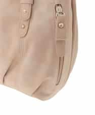 BKCAD04140 MK MICHEL KLEIN BAG(MK ミッシェルクラン バッグ) [2WAY]シャイニーカラータックデザイントートバッグ ベージュ