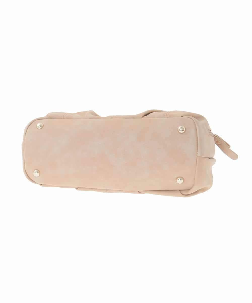 BKCAD04140 MK MICHEL KLEIN BAG(MK ミッシェルクラン バッグ) [2WAY]シャイニーカラータックデザイントートバッグ ベージュ