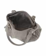 BKCAD04140 MK MICHEL KLEIN BAG(MK ミッシェルクラン バッグ) [2WAY]シャイニーカラータックデザイントートバッグ ベージュ