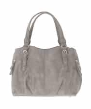 BKCAD04140 MK MICHEL KLEIN BAG(MK ミッシェルクラン バッグ) [2WAY]シャイニーカラータックデザイントートバッグ ベージュ