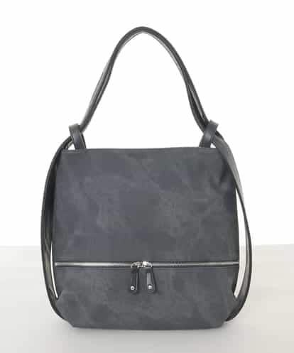 BKCAD05165 MK MICHEL KLEIN BAG [2WAY/A4収納可]デニム風デザイン変形トートバッグ