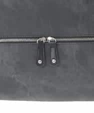 BKCAD05165 MK MICHEL KLEIN BAG(MK ミッシェルクラン バッグ) [2WAY/A4収納可]デニム風デザイン変形トートバッグ ブラック