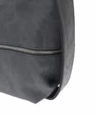 BKCAD05165 MK MICHEL KLEIN BAG(MK ミッシェルクラン バッグ) [2WAY/A4収納可]デニム風デザイン変形トートバッグ ブラック