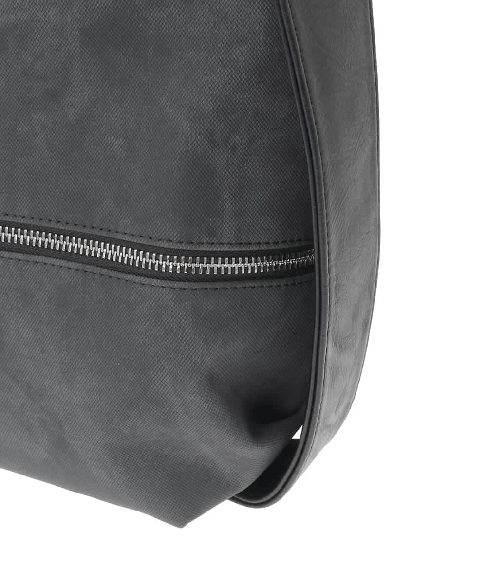BKCAD05165 MK MICHEL KLEIN BAG(MK ミッシェルクラン バッグ) [2WAY/A4収納可]デニム風デザイン変形トートバッグ ブラック
