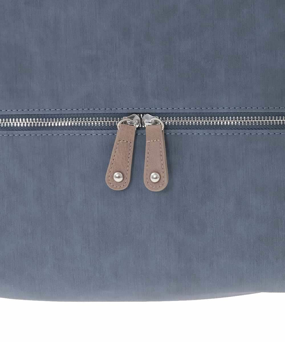 BKCAD05165 MK MICHEL KLEIN BAG(MK ミッシェルクラン バッグ) [2WAY/A4収納可]デニム風デザイン変形トートバッグ ブラック