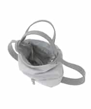BKCAD05165 MK MICHEL KLEIN BAG(MK ミッシェルクラン バッグ) [2WAY/A4収納可]デニム風デザイン変形トートバッグ ブラック