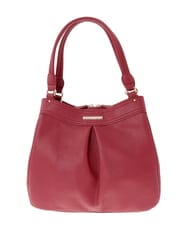 BKCAD07160 MK MICHEL KLEIN BAG(MK ミッシェルクラン バッグ) [2WAY]合成皮革タックデザインバッグ グレー