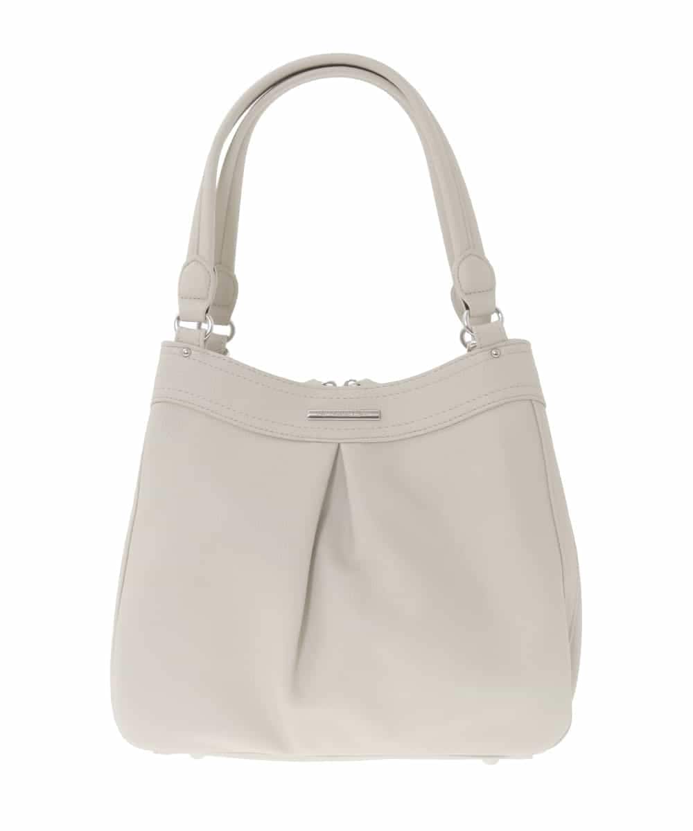 BKCAD07160 MK MICHEL KLEIN BAG(MK ミッシェルクラン バッグ) [2WAY]サイドファスナーデザイントートバッグ グレー