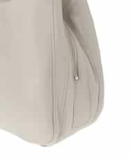 BKCAD07160 MK MICHEL KLEIN BAG(MK ミッシェルクラン バッグ) [2WAY]サイドファスナーデザイントートバッグ グレー