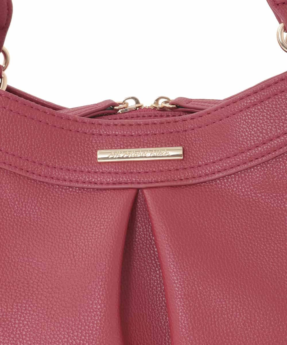 BKCAD07160 MK MICHEL KLEIN BAG(MK ミッシェルクラン バッグ) [2WAY]サイドファスナーデザイントートバッグ グレー