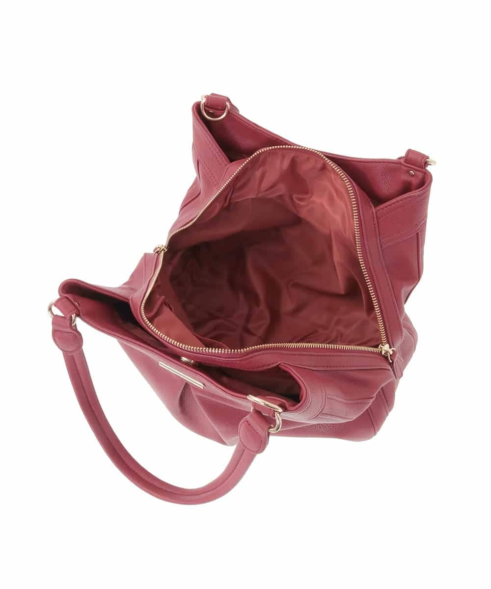 BKCAD07160 MK MICHEL KLEIN BAG(MK ミッシェルクラン バッグ) [2WAY]サイドファスナーデザイントートバッグ グレー