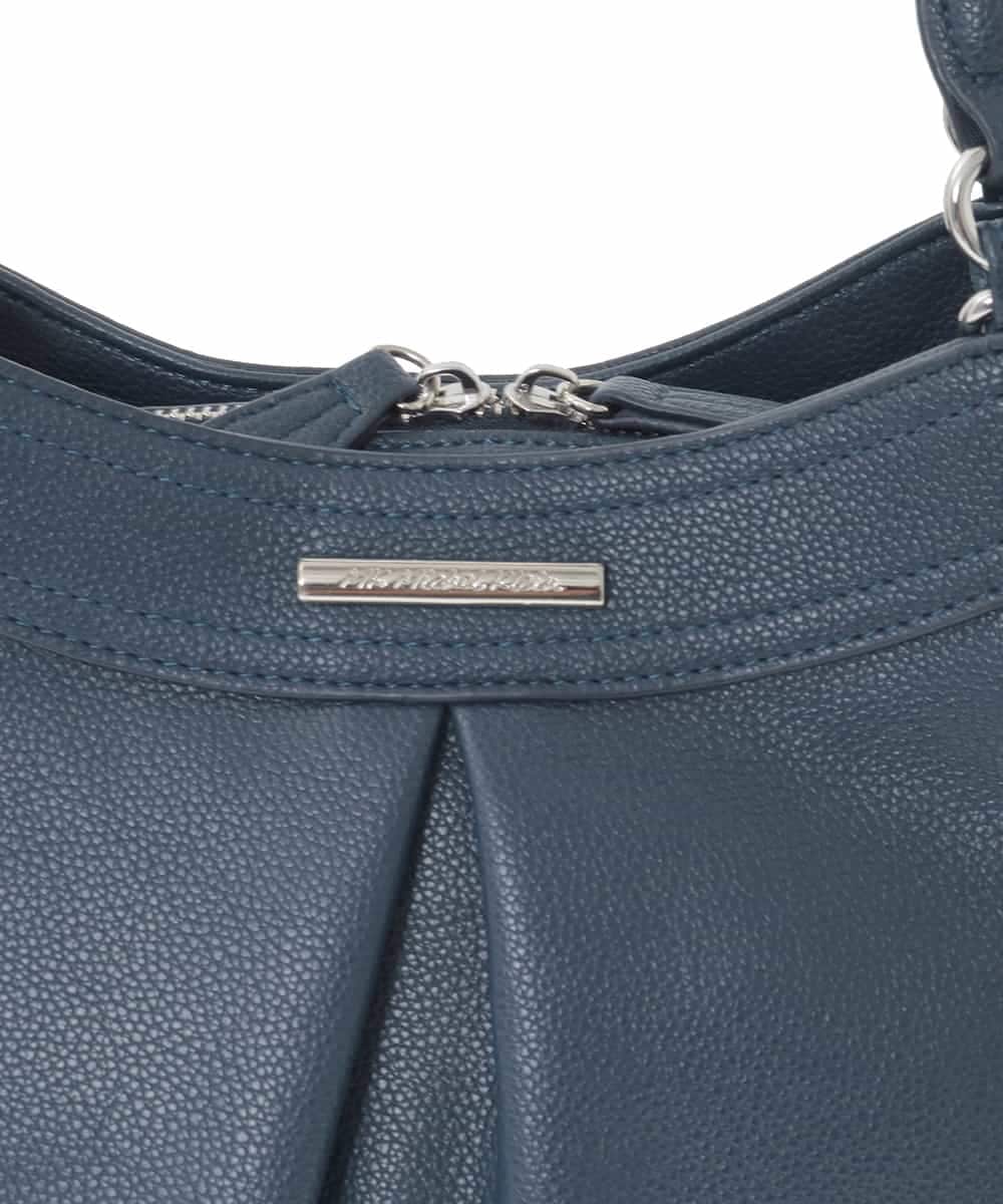 BKCAD07160 MK MICHEL KLEIN BAG(MK ミッシェルクラン バッグ) [2WAY]サイドファスナーデザイントートバッグ グレー