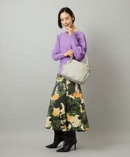 BKCAD08150 MK MICHEL KLEIN BAG(MK ミッシェルクラン バッグ) [2WAY]サイドポケットデザイントートバッグ グレー