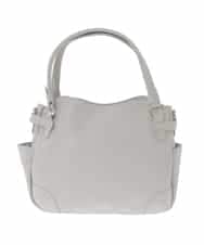 BKCAD08150 MK MICHEL KLEIN BAG(MK ミッシェルクラン バッグ) [2WAY]サイドポケットデザイントートバッグ グレー