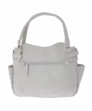 BKCAD08150 MK MICHEL KLEIN BAG(MK ミッシェルクラン バッグ) [2WAY]サイドポケットデザイントートバッグ グレー