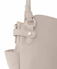 BKCAD08150 MK MICHEL KLEIN BAG(MK ミッシェルクラン バッグ) [2WAY]サイドポケットデザイントートバッグ グレー