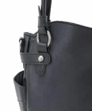 BKCAD08150 MK MICHEL KLEIN BAG(MK ミッシェルクラン バッグ) [2WAY]サイドポケットデザイントートバッグ グレー