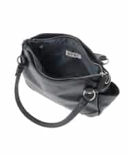 BKCAD08150 MK MICHEL KLEIN BAG(MK ミッシェルクラン バッグ) [2WAY]サイドポケットデザイントートバッグ グレー