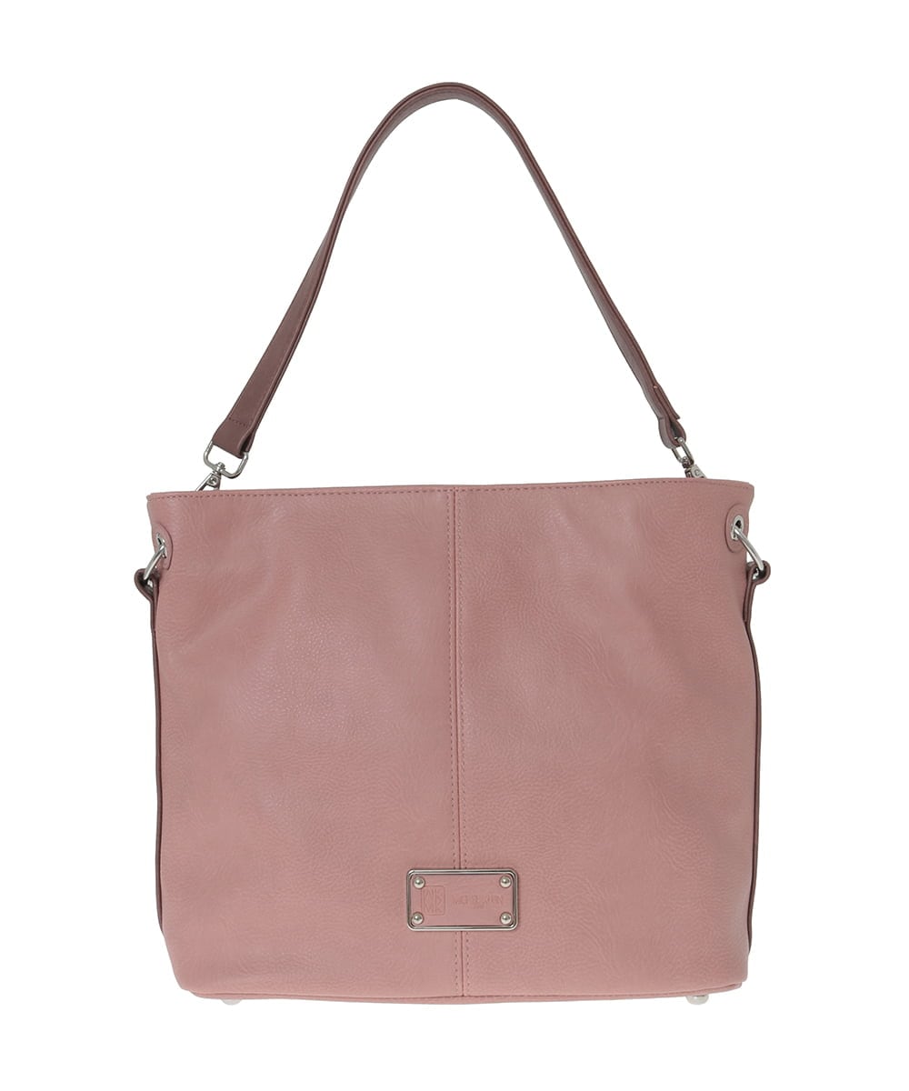 BKCAD09150 MK MICHEL KLEIN BAG(MK ミッシェルクラン バッグ) [2WAY]メタルタグアクセントショルダーバッグ ブルー