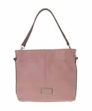 BKCAD09150 MK MICHEL KLEIN BAG(MK ミッシェルクラン バッグ) [2WAY]メタルタグアクセントショルダーバッグ ピンク