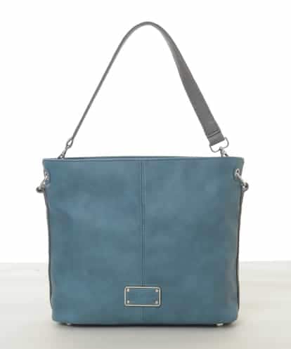 BKCAD09150 MK MICHEL KLEIN BAG [2WAY]メタルタグアクセントショルダーバッグ