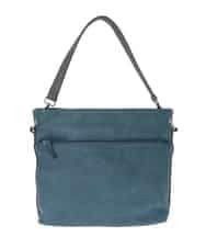 BKCAD09150 MK MICHEL KLEIN BAG(MK ミッシェルクラン バッグ) [2WAY]メタルタグアクセントショルダーバッグ ブルー