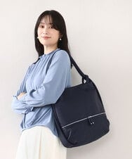 BKCAD26165 MK MICHEL KLEIN BAG(MK ミッシェルクラン バッグ) [2WAY]パンチングデザイン変形トートバッグ ネイビー