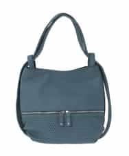 BKCAD28155 MK MICHEL KLEIN BAG(MK ミッシェルクラン バッグ) [2WAY]パンチングデザイン変形ミニトートバッグ グリーン