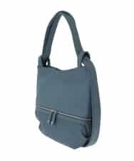 BKCAD28155 MK MICHEL KLEIN BAG(MK ミッシェルクラン バッグ) [2WAY]パンチングデザイン変形ミニトートバッグ グリーン