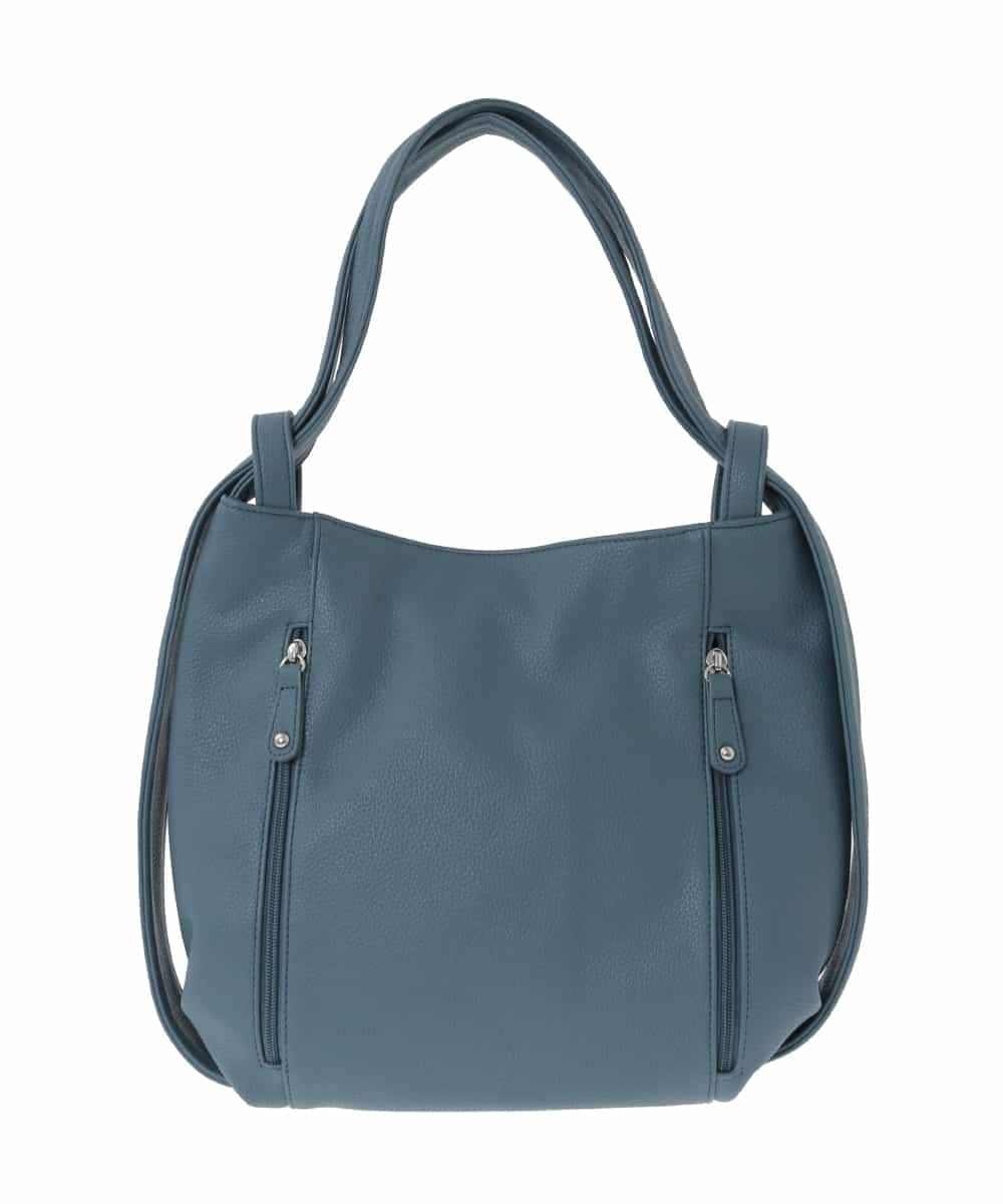 BKCAD28155 MK MICHEL KLEIN BAG(MK ミッシェルクラン バッグ) [2WAY]パンチングデザイン変形ミニトートバッグ グリーン