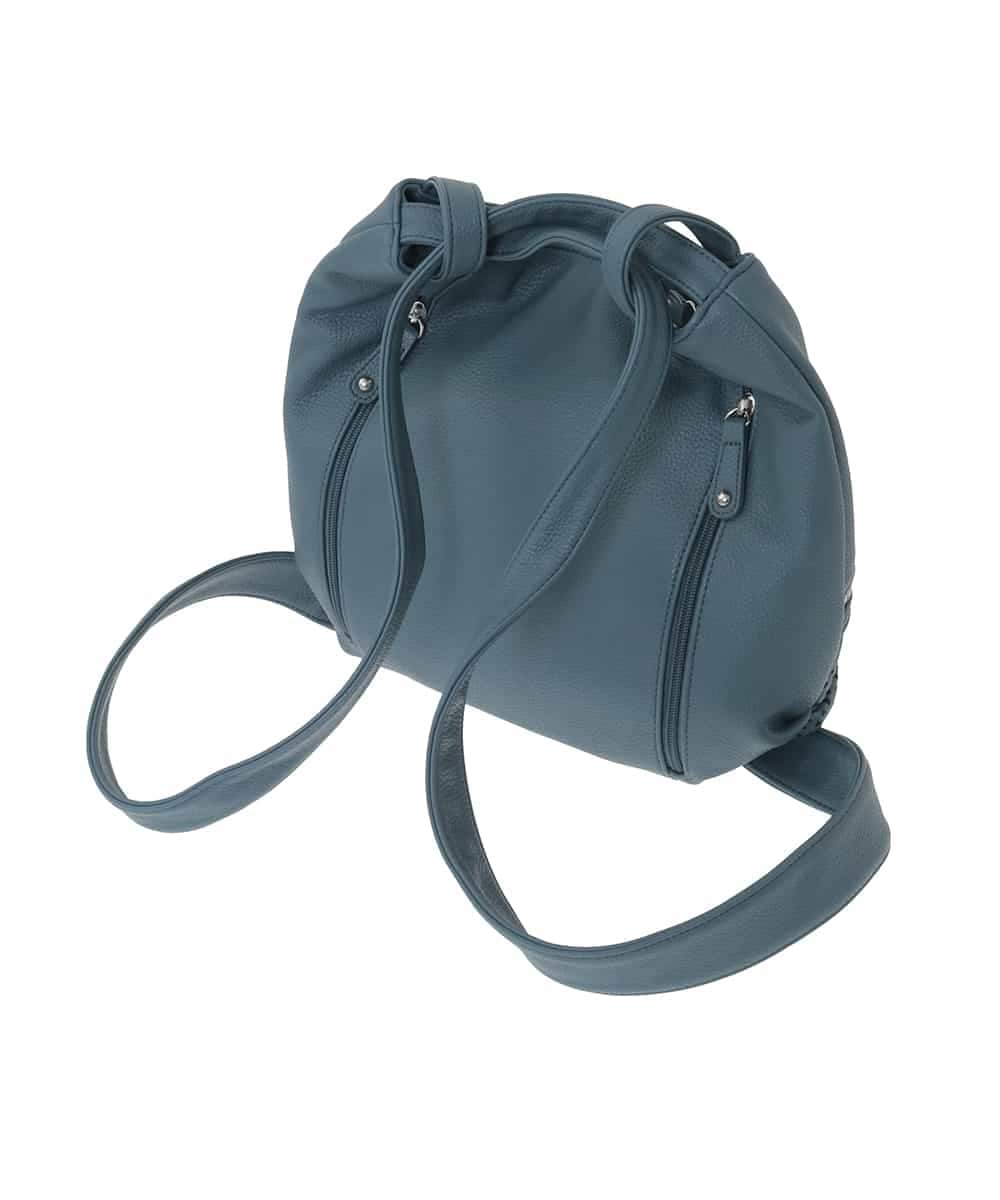 BKCAD28155 MK MICHEL KLEIN BAG(MK ミッシェルクラン バッグ) [2WAY]パンチングデザイン変形ミニトートバッグ グリーン