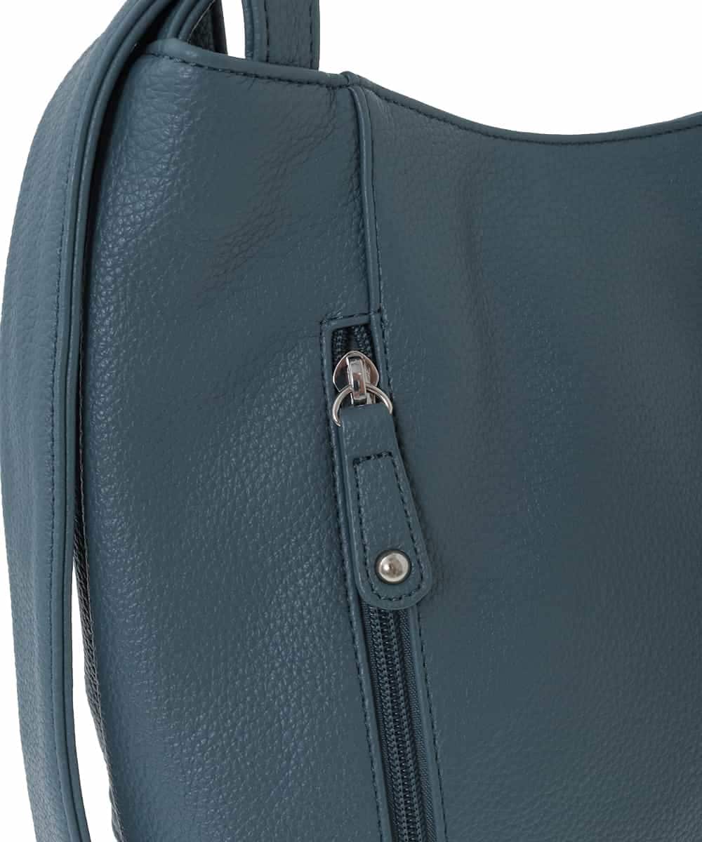 BKCAD28155 MK MICHEL KLEIN BAG(MK ミッシェルクラン バッグ) [2WAY]パンチングデザイン変形ミニトートバッグ グリーン
